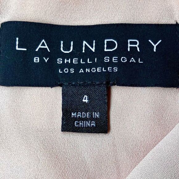 Laundry by Shelli Segal Embellished Halter Neck Mini Dress in Pink Women’s 4 - Picture 8 of 9